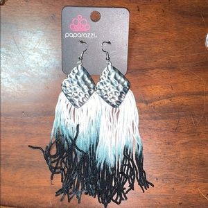 3/$10 ombré fringe earrings